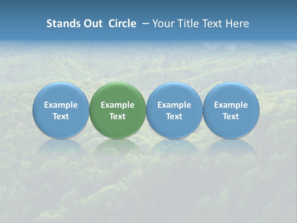 Far Beautiful Ecology PowerPoint Template