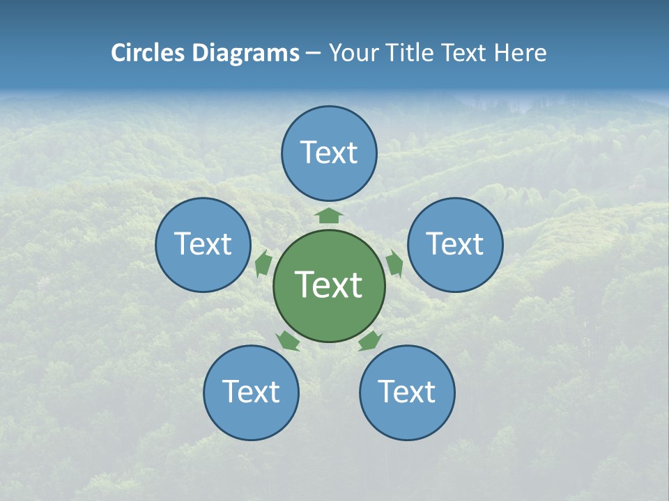 Far Beautiful Ecology PowerPoint Template