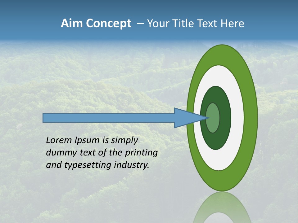 Far Beautiful Ecology PowerPoint Template