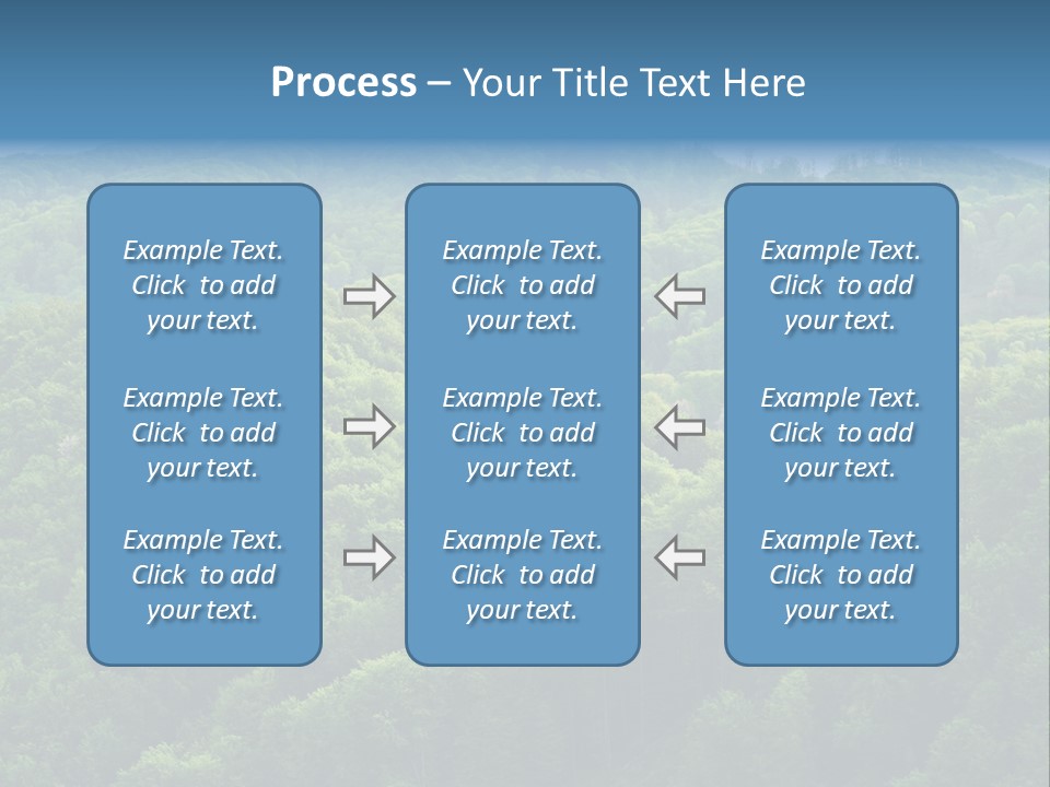 Far Beautiful Ecology PowerPoint Template