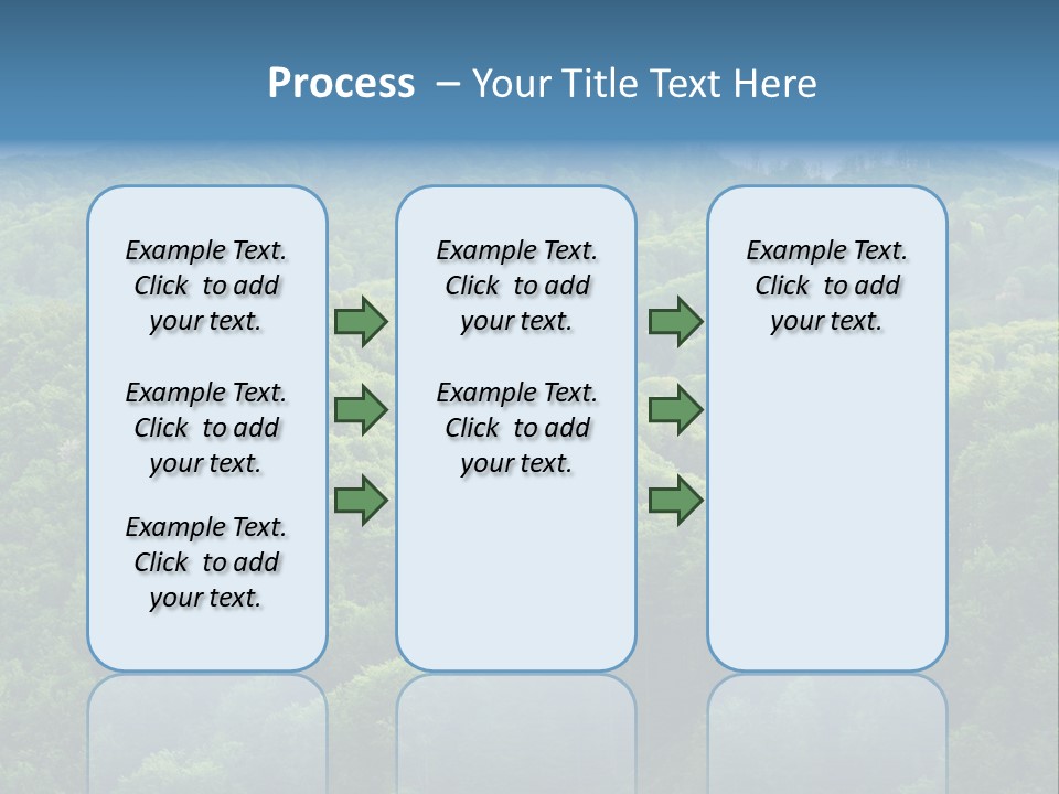 Far Beautiful Ecology PowerPoint Template