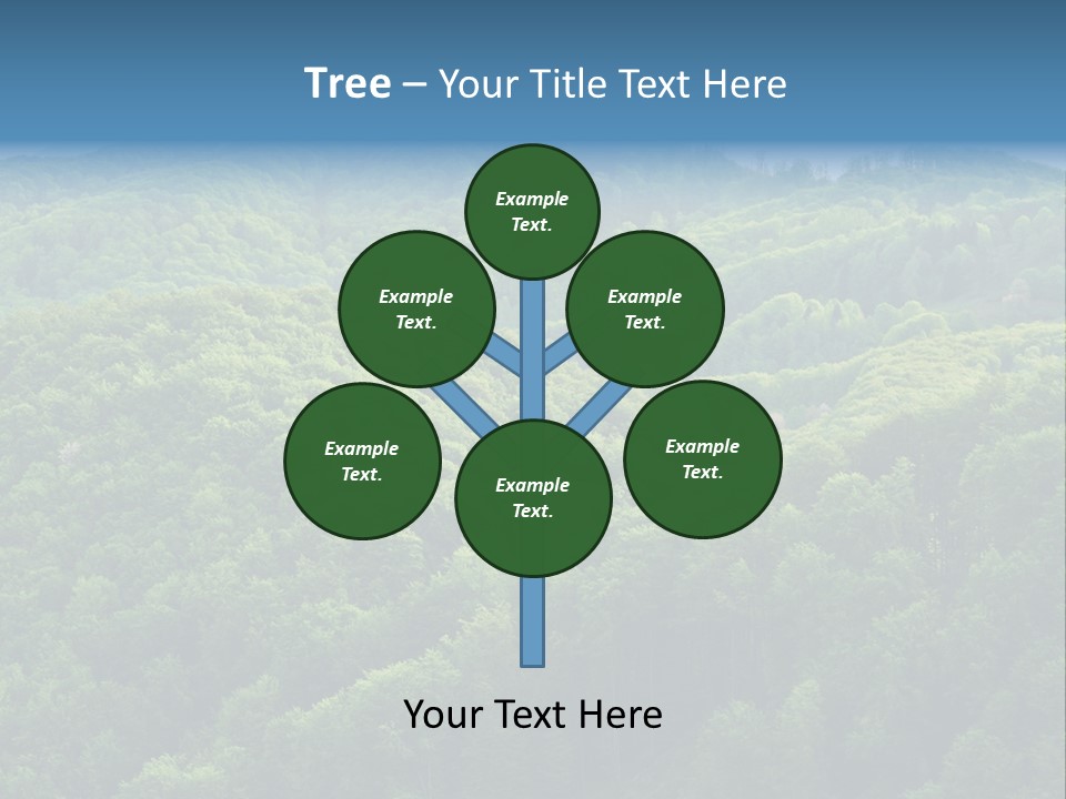 Far Beautiful Ecology PowerPoint Template