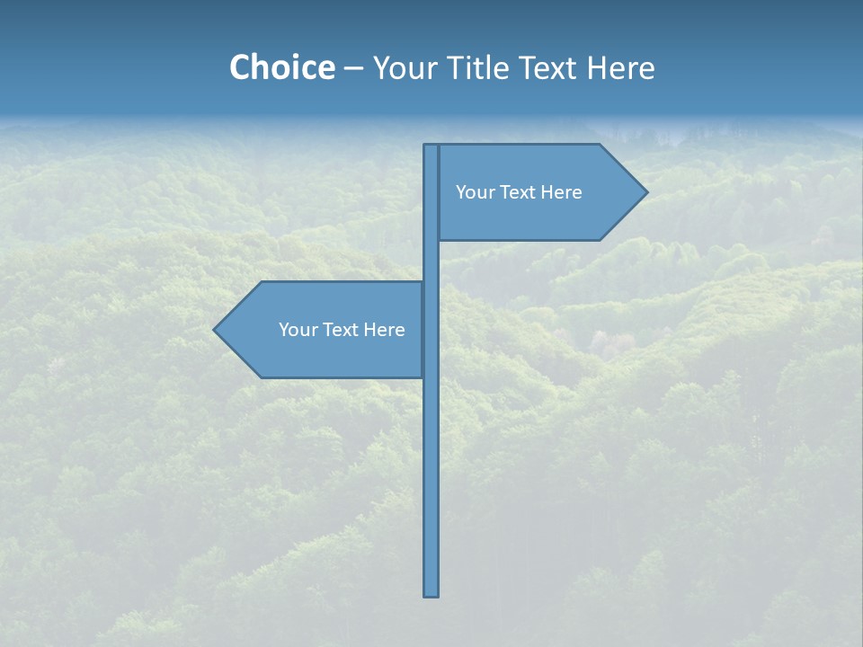 Far Beautiful Ecology PowerPoint Template