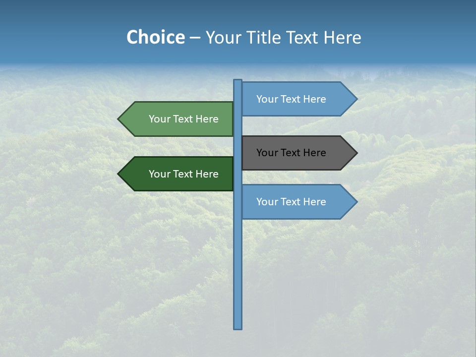 Far Beautiful Ecology PowerPoint Template