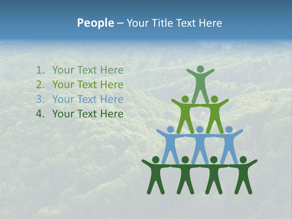 Far Beautiful Ecology PowerPoint Template