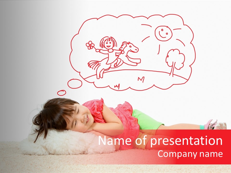 Laughing Lifestyle Smiling PowerPoint Template