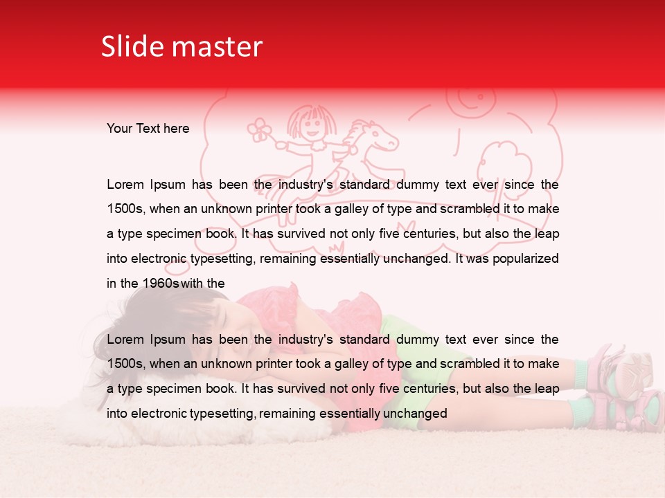 Laughing Lifestyle Smiling PowerPoint Template