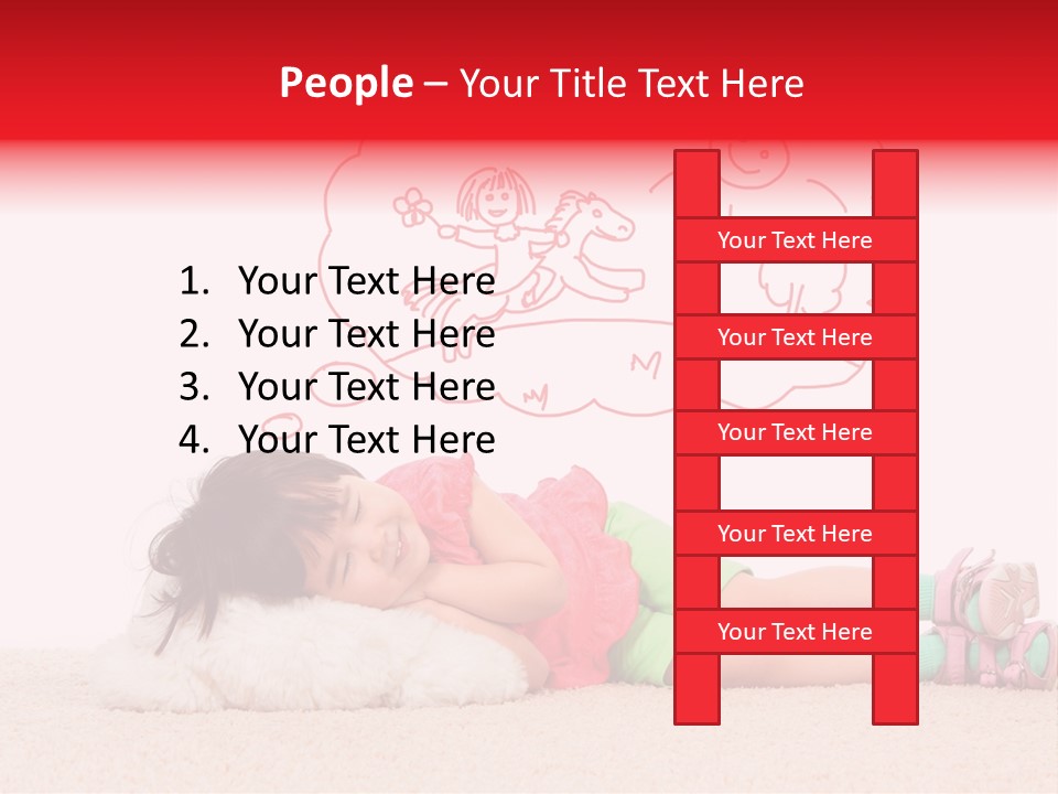 Laughing Lifestyle Smiling PowerPoint Template