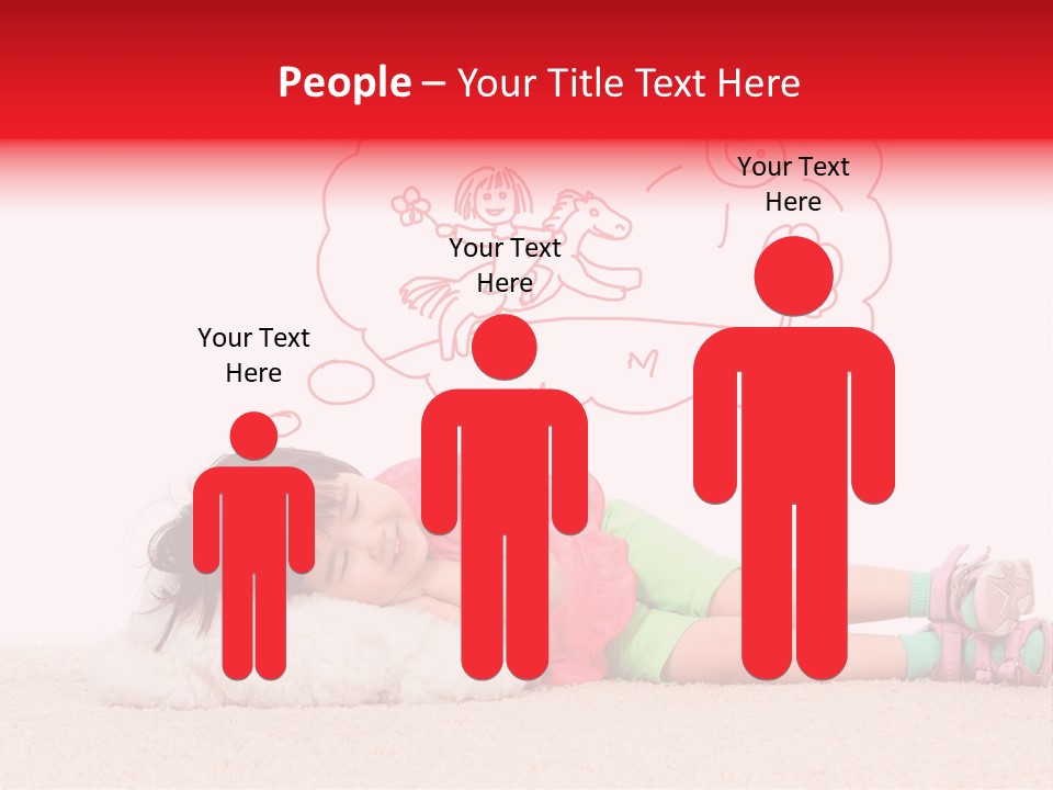 Laughing Lifestyle Smiling PowerPoint Template