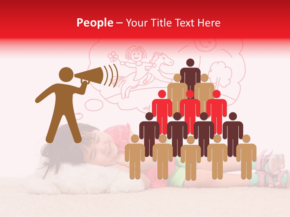 Laughing Lifestyle Smiling PowerPoint Template