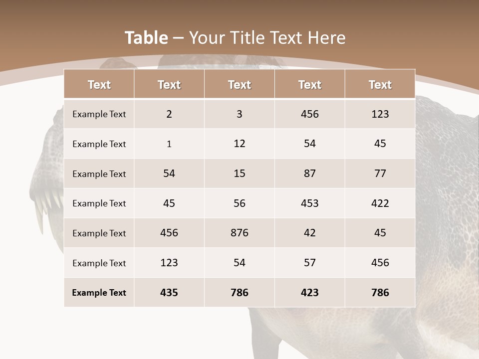 Age Attack Devour PowerPoint Template