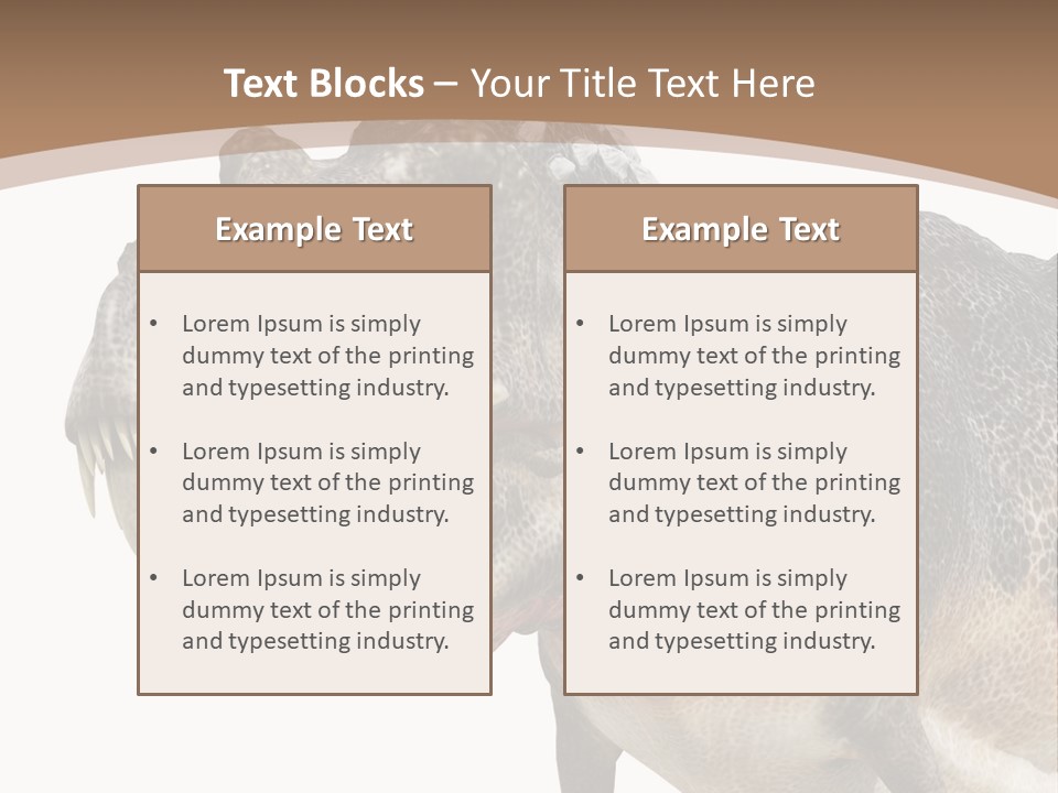 Age Attack Devour PowerPoint Template