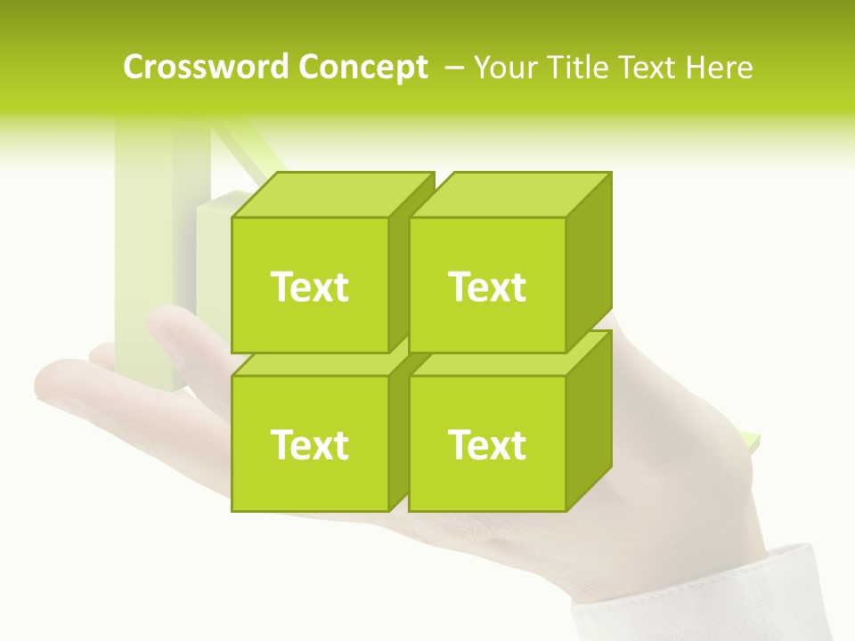Pole Success Growing PowerPoint Template