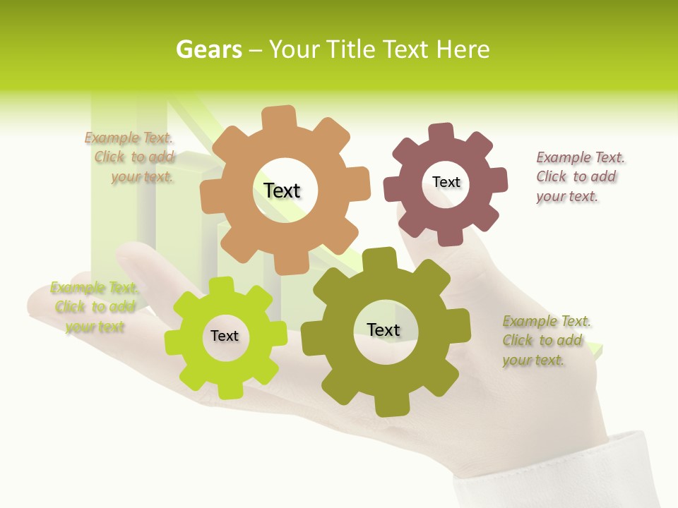 Pole Success Growing PowerPoint Template