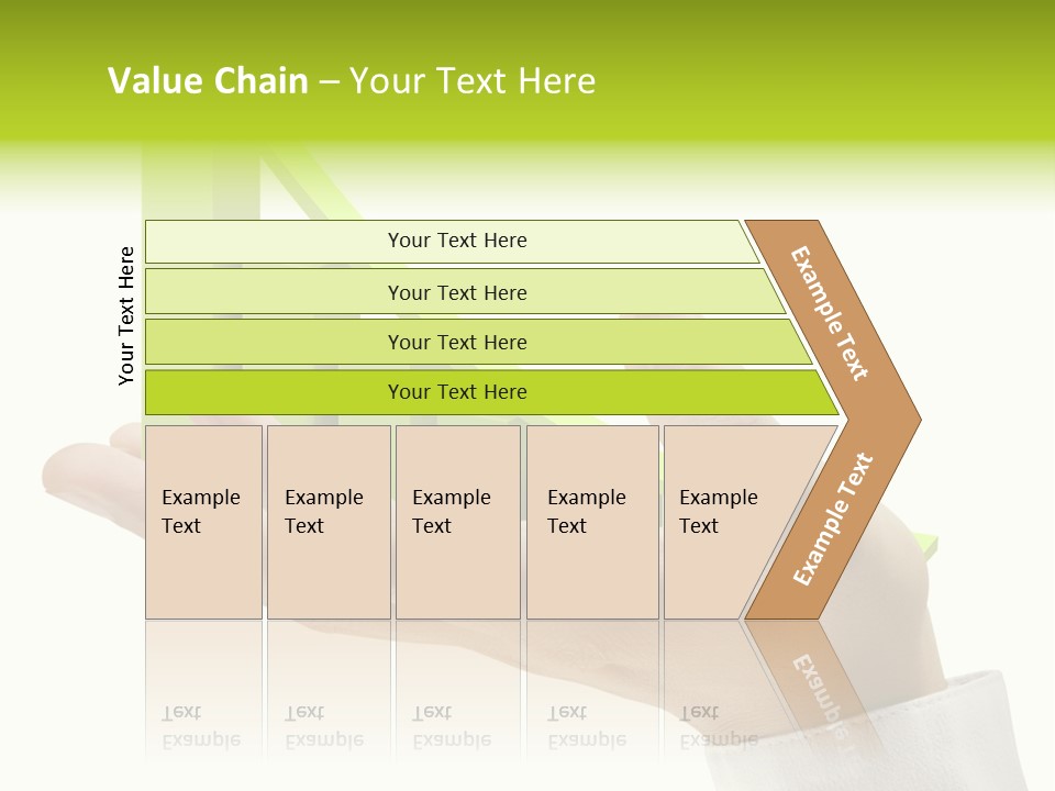 Pole Success Growing PowerPoint Template