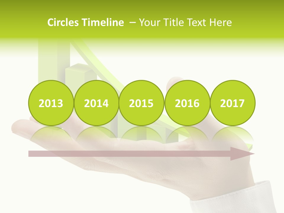 Pole Success Growing PowerPoint Template