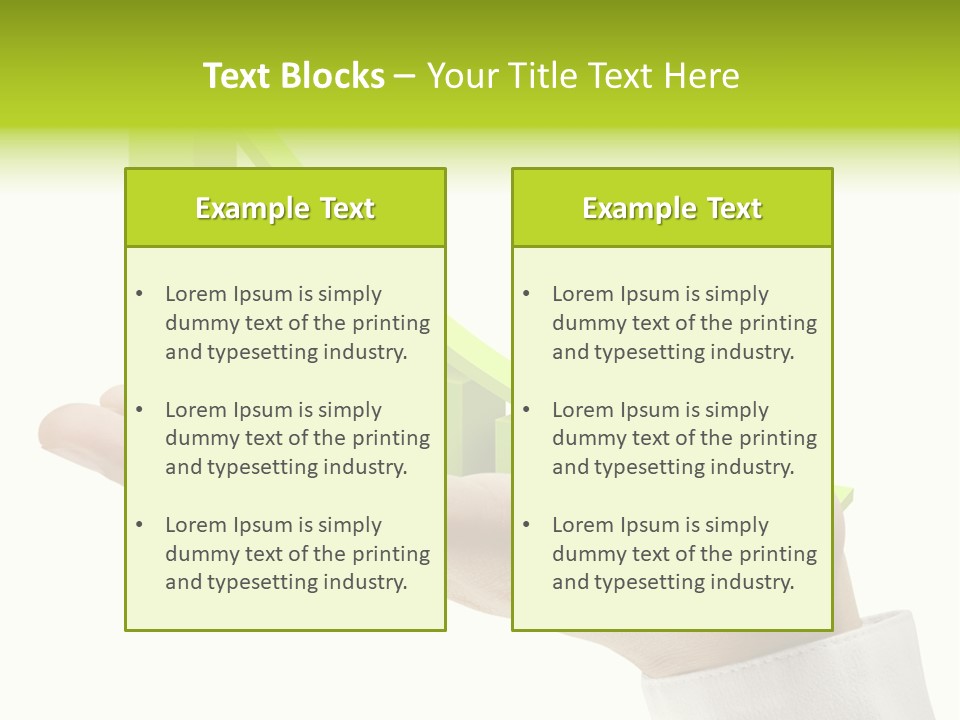 Pole Success Growing PowerPoint Template