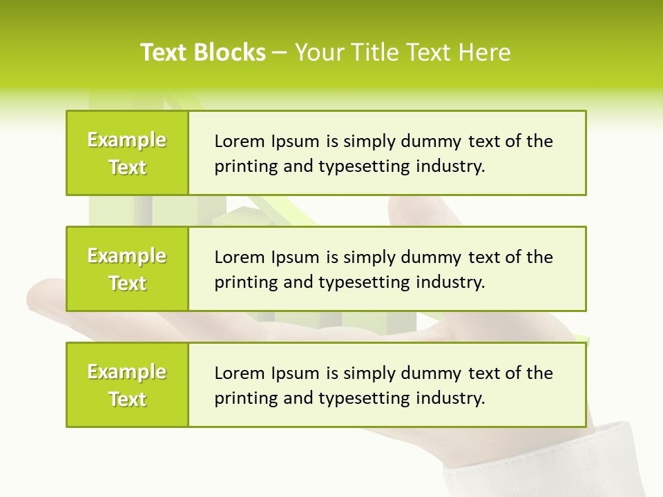 Pole Success Growing PowerPoint Template