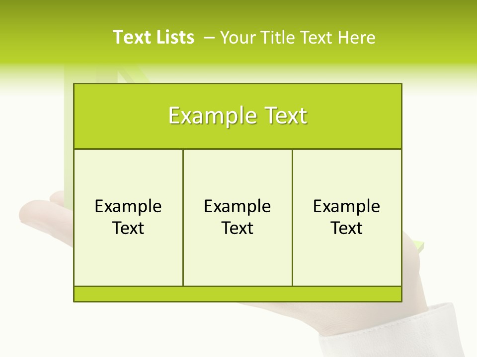 Pole Success Growing PowerPoint Template