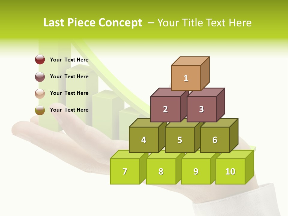 Pole Success Growing PowerPoint Template