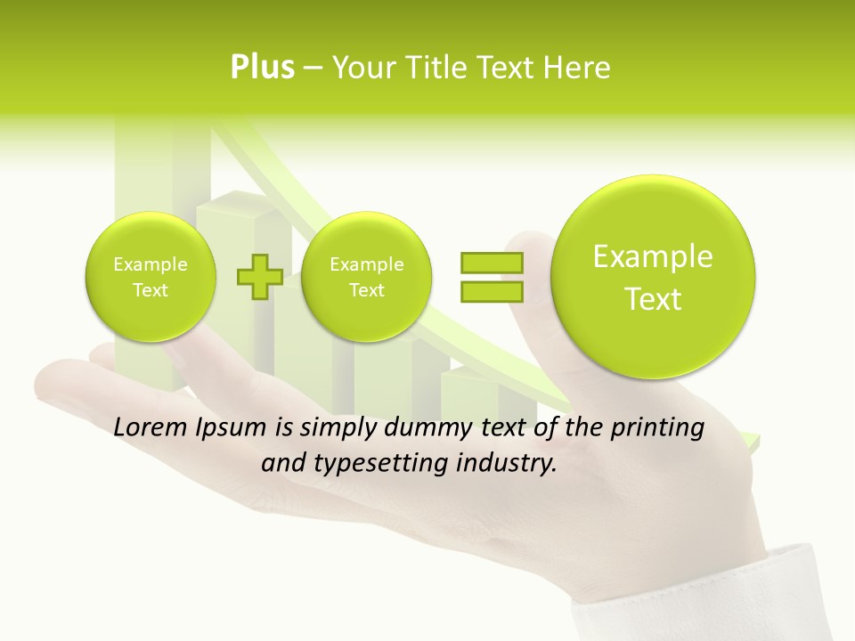 Pole Success Growing PowerPoint Template
