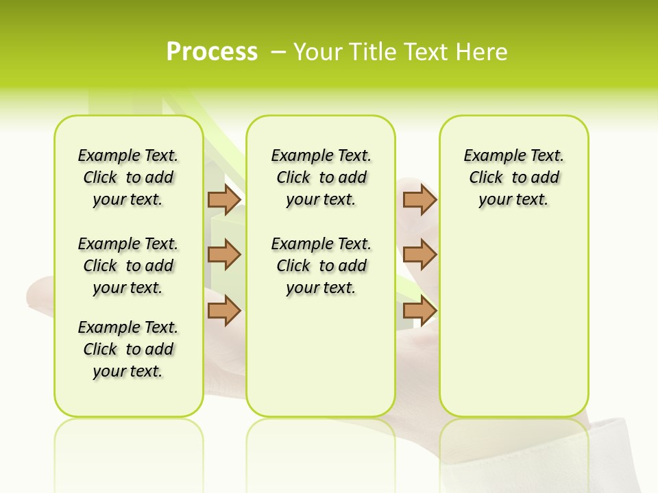 Pole Success Growing PowerPoint Template