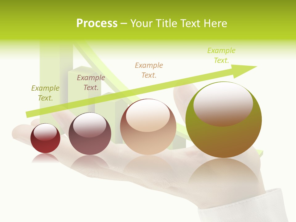 Pole Success Growing PowerPoint Template
