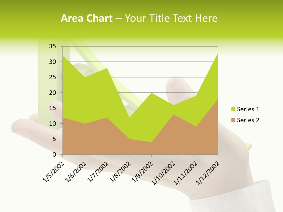 Pole Success Growing PowerPoint Template