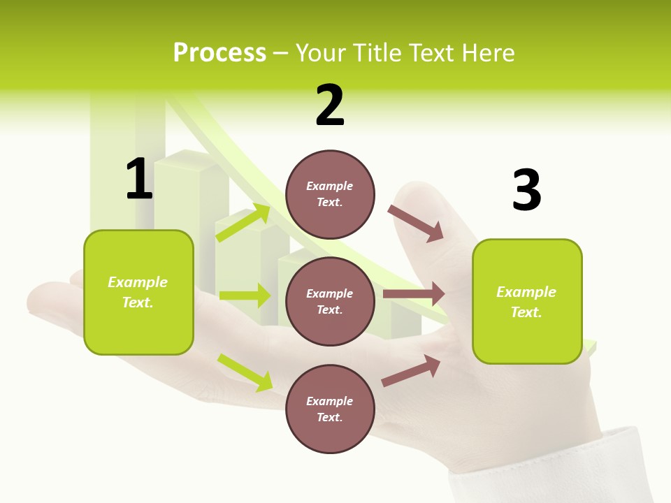 Pole Success Growing PowerPoint Template