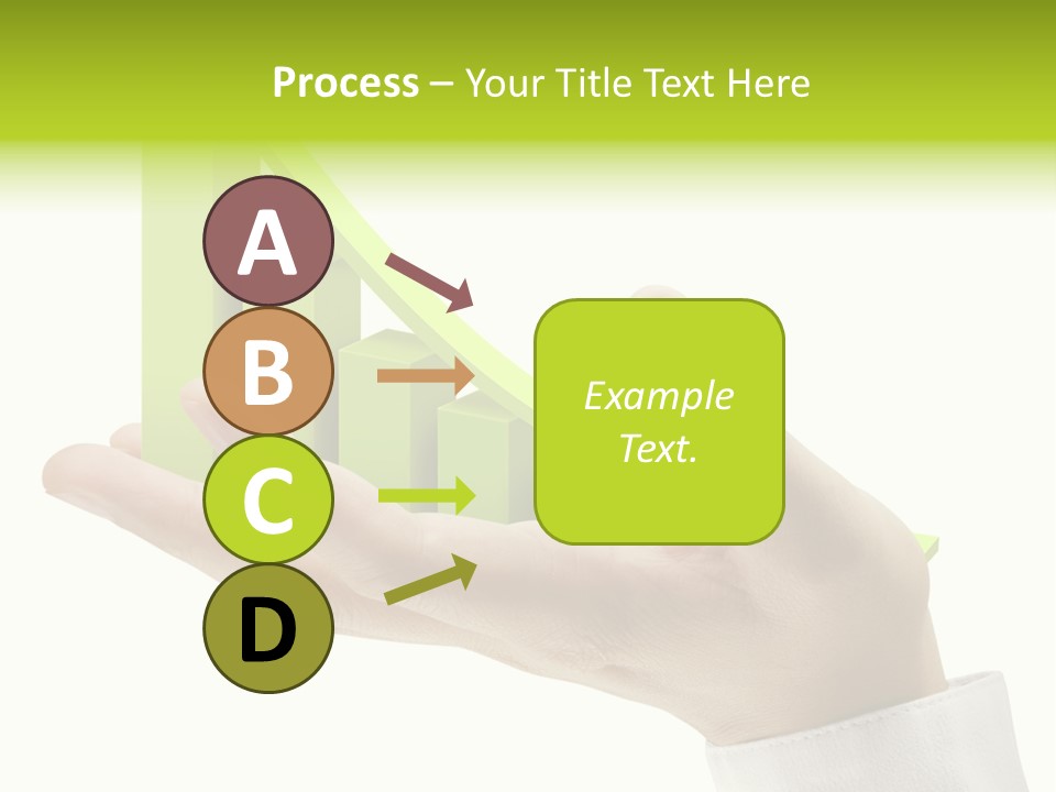 Pole Success Growing PowerPoint Template