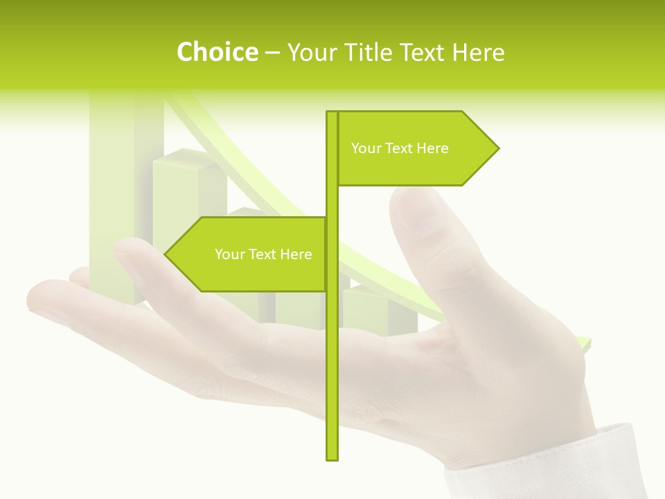 Pole Success Growing PowerPoint Template