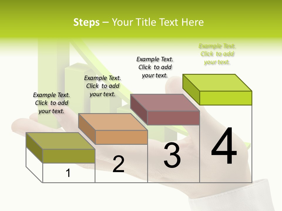 Pole Success Growing PowerPoint Template