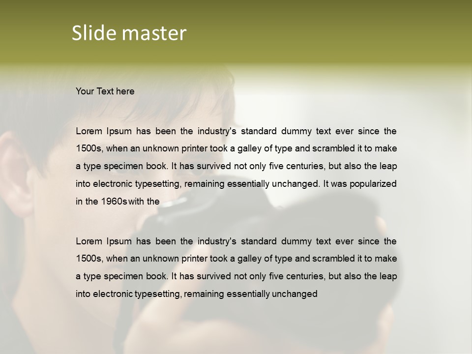 Hobby Lifestyles Professional PowerPoint Template