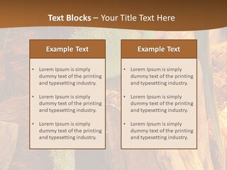 Portrait Reptile Looking PowerPoint Template