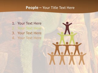 Portrait Reptile Looking PowerPoint Template