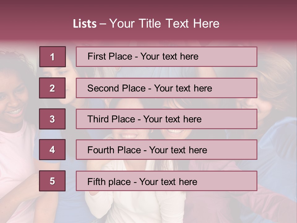 Anniversary Girl Natural PowerPoint Template