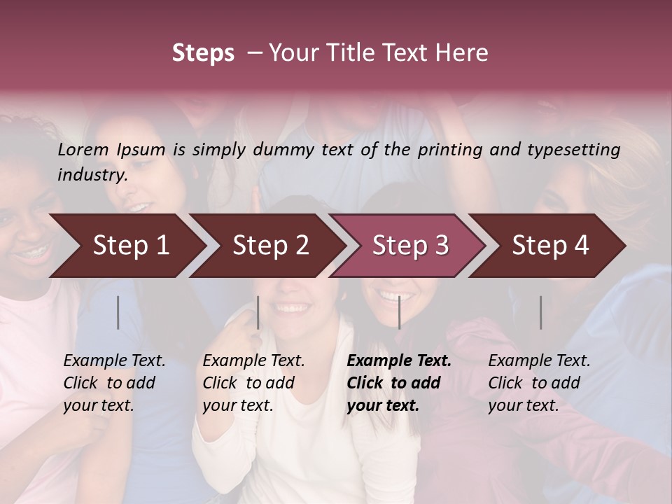 Anniversary Girl Natural PowerPoint Template