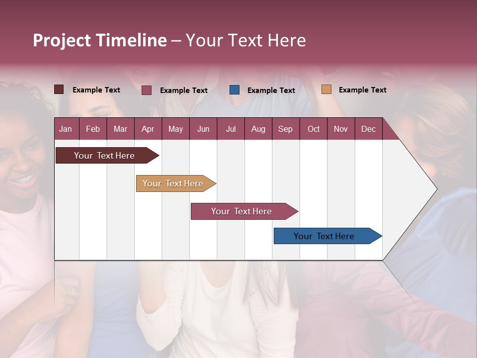 Anniversary Girl Natural PowerPoint Template