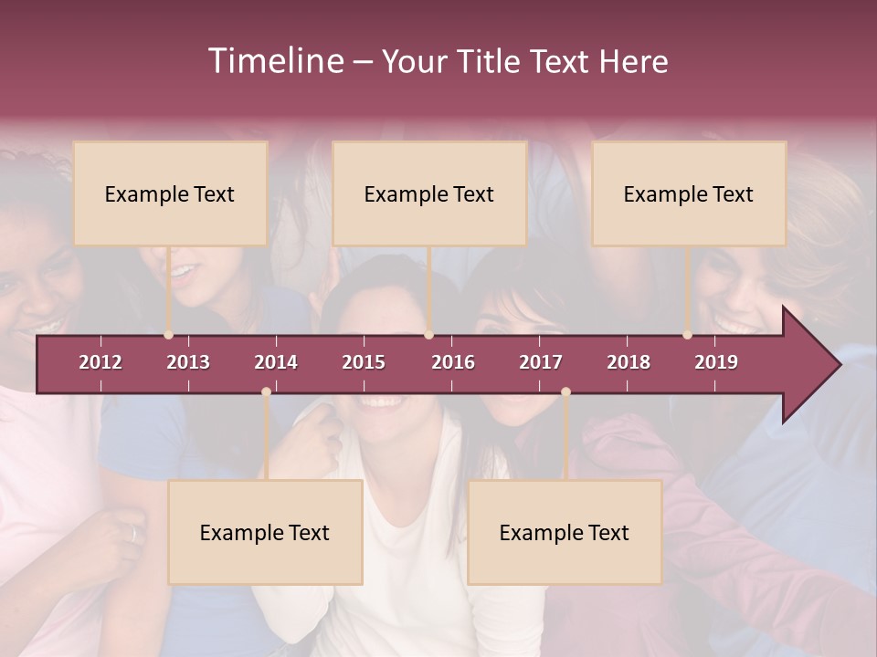 Anniversary Girl Natural PowerPoint Template