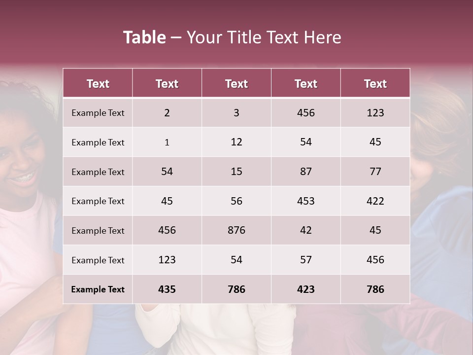 Anniversary Girl Natural PowerPoint Template