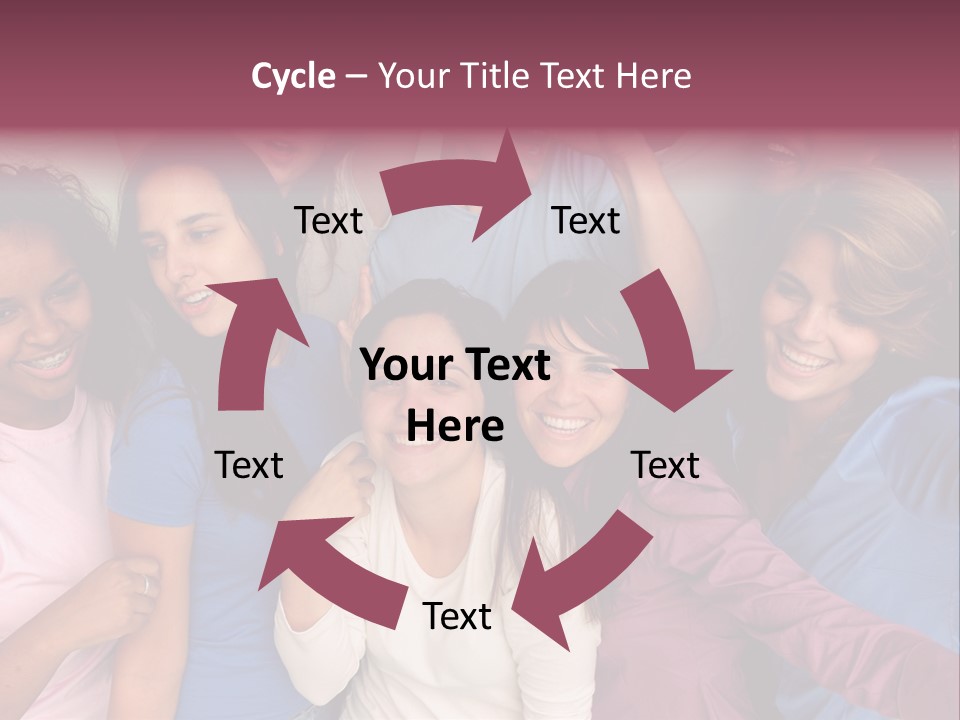 Anniversary Girl Natural PowerPoint Template