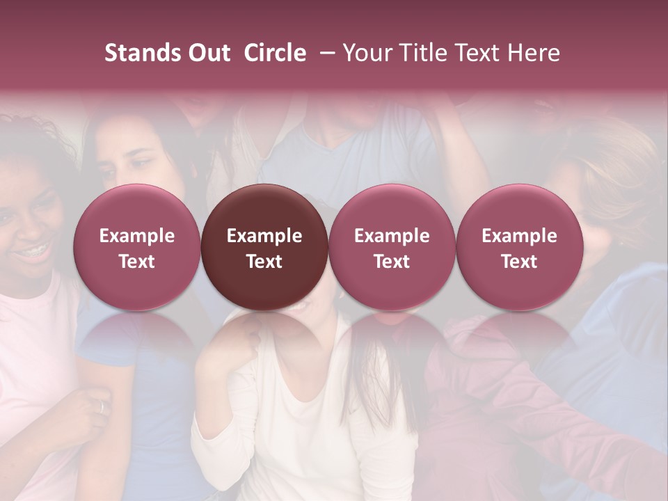 Anniversary Girl Natural PowerPoint Template