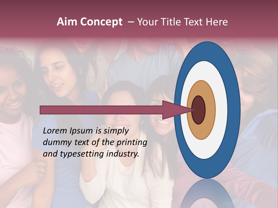 Anniversary Girl Natural PowerPoint Template