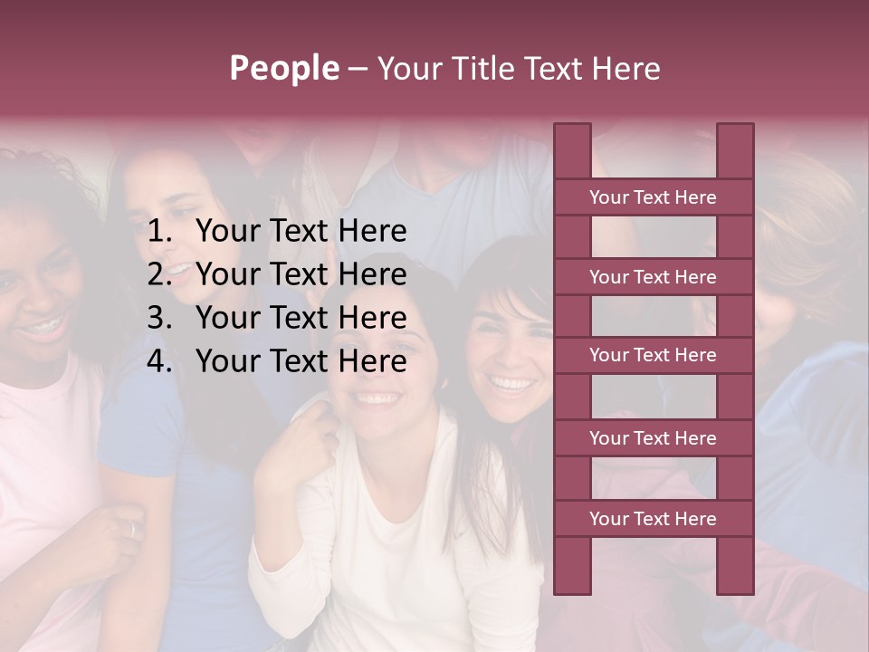 Anniversary Girl Natural PowerPoint Template