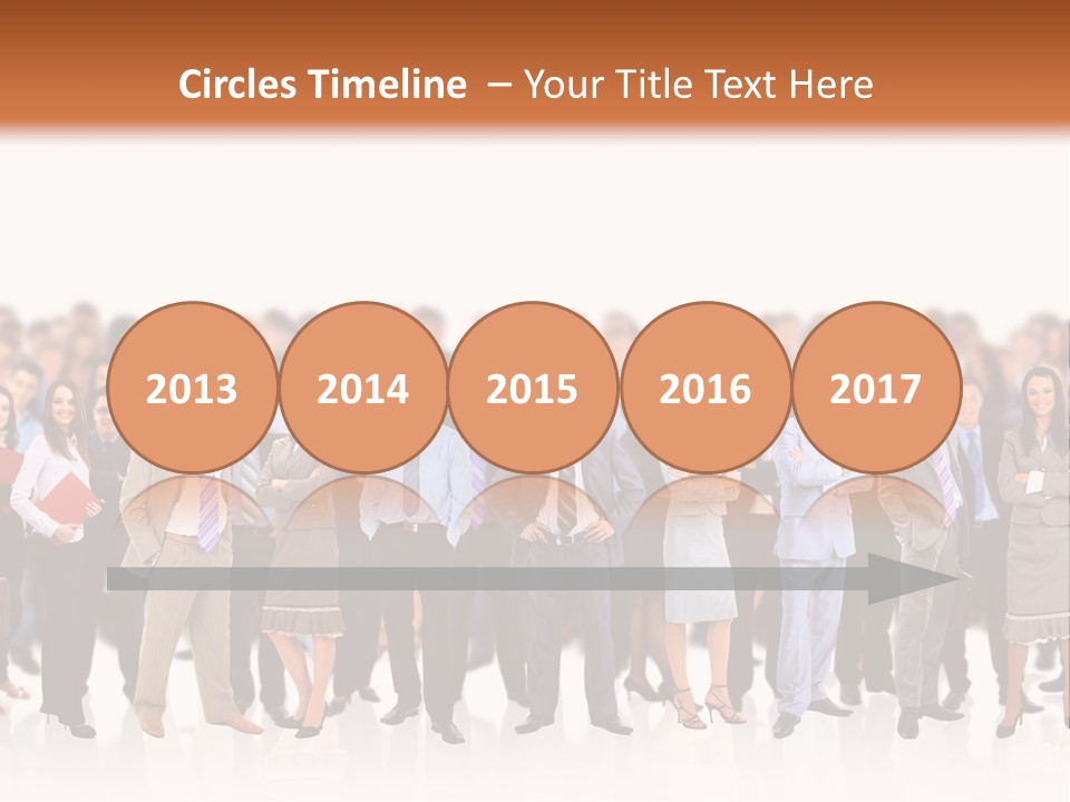 Chief Businessmen Group PowerPoint Template