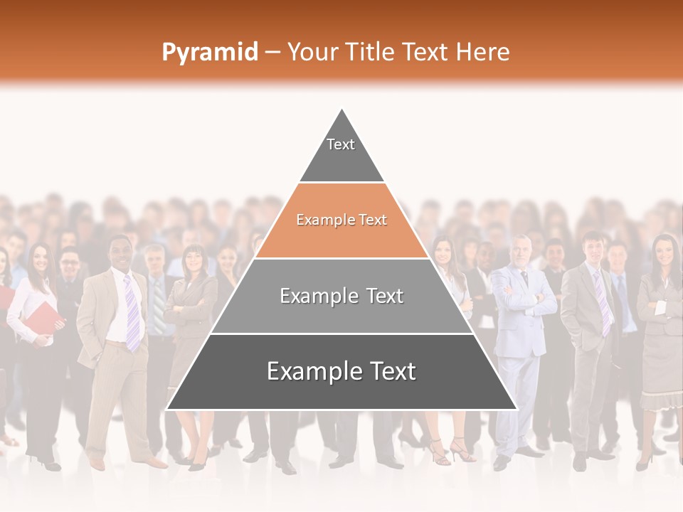 Chief Businessmen Group PowerPoint Template