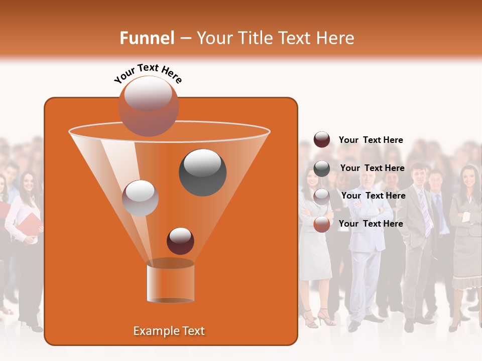 Chief Businessmen Group PowerPoint Template