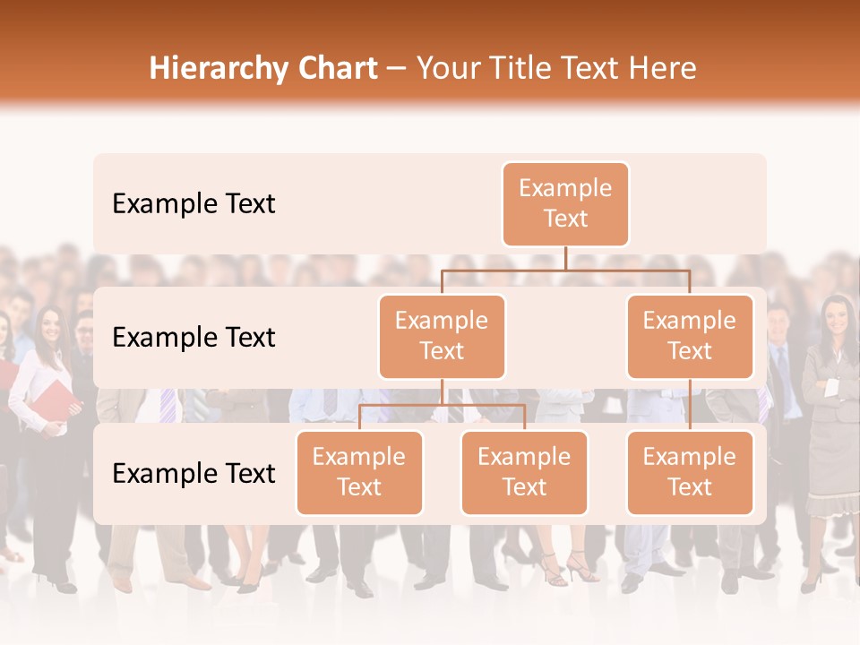 Chief Businessmen Group PowerPoint Template