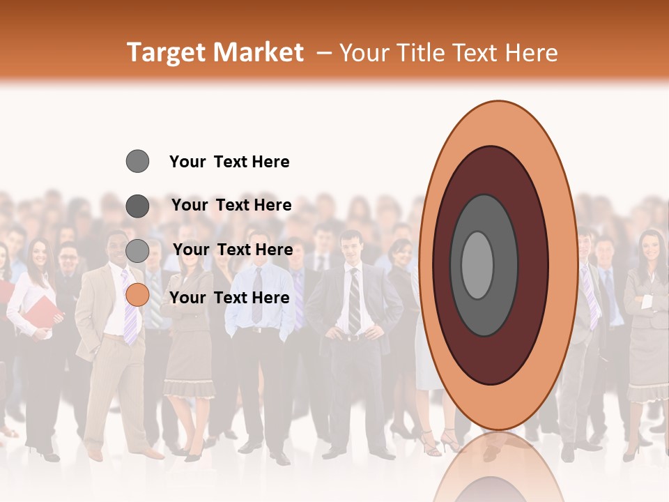 Chief Businessmen Group PowerPoint Template