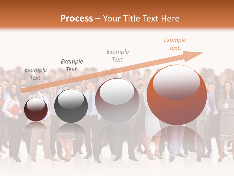 Chief Businessmen Group PowerPoint Template